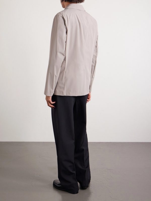 Slim-Fit Shell Blazer - BK