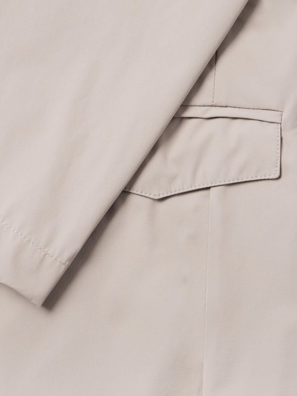 Slim-Fit Shell Blazer - CU