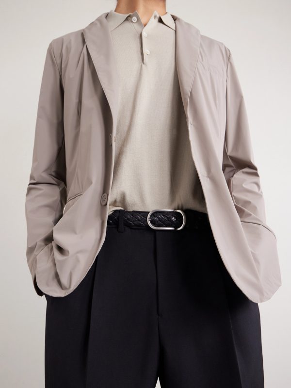 Slim-Fit Shell Blazer - E2