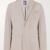 Slim-Fit Shell Blazer