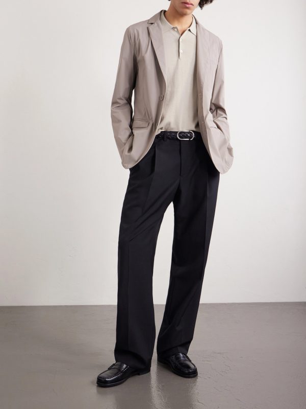 Slim-Fit Shell Blazer - OU