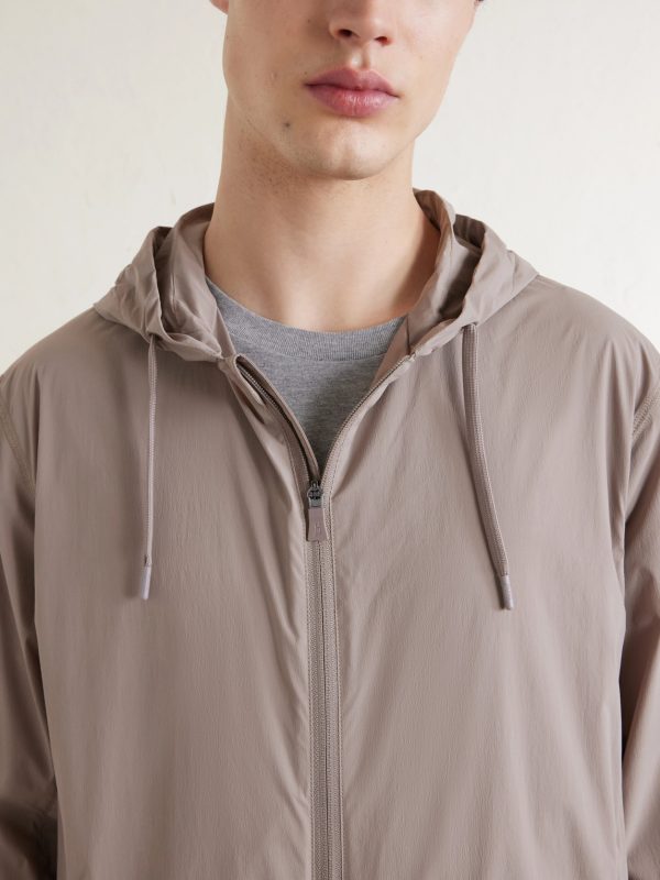 Hooded Shell Blouson Jacket - CU Hooded Shell Blouson Jacket - CU