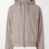 Hooded Shell Blouson Jacket Hooded Shell Blouson Jacket