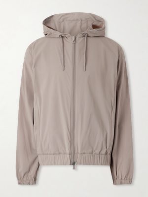 Hooded Shell Blouson Jacket Hooded Shell Blouson Jacket