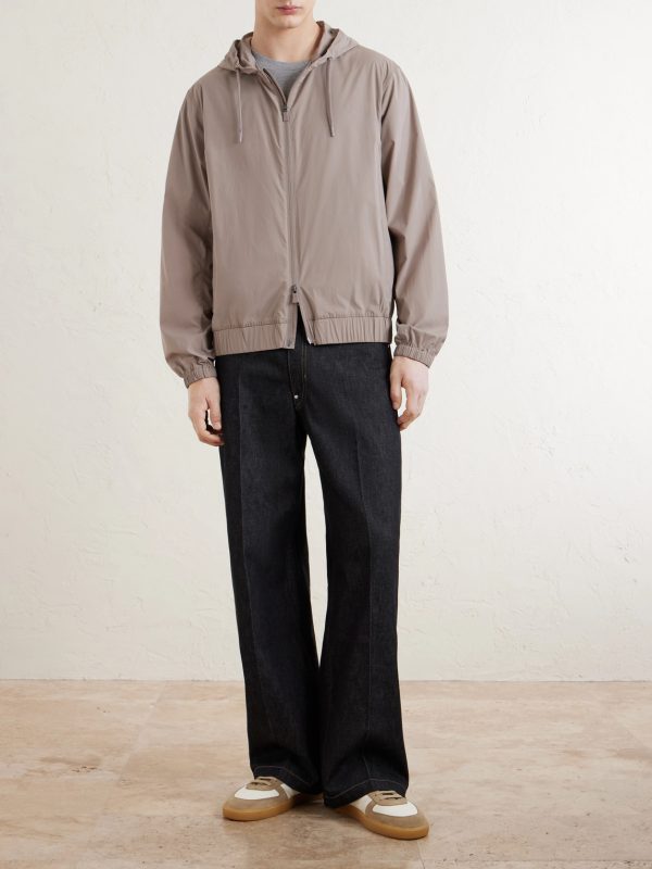 Hooded Shell Blouson Jacket - OU Hooded Shell Blouson Jacket - OU