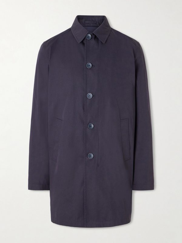 Cotton-Gabardine Car Coat