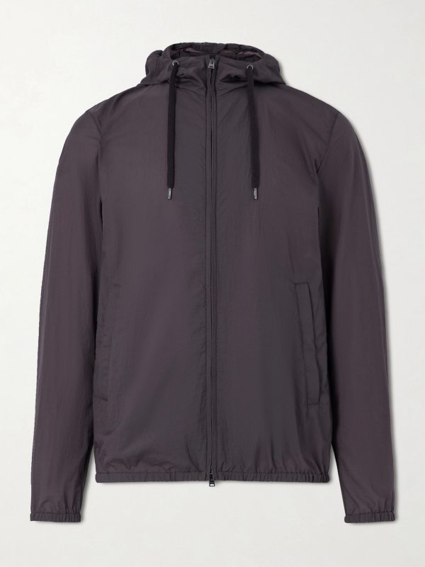 Shell Hooded Jacket