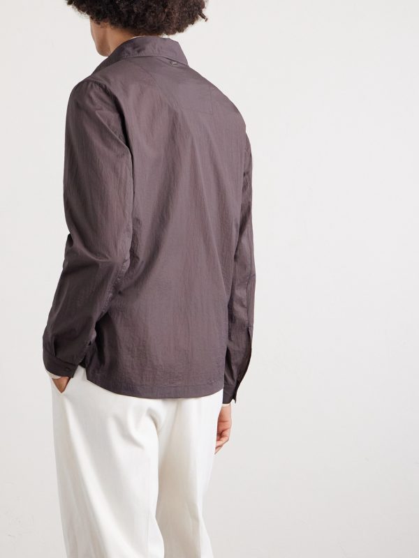 Shell Twill Overshirt - BK Shell Twill Overshirt - BK
