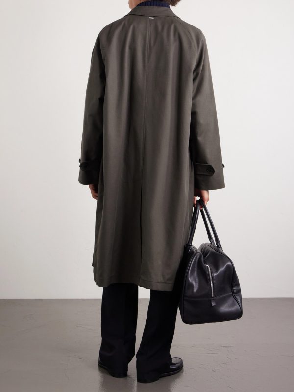 Slub Cotton-Twill Coat - BK Slub Cotton-Twill Coat - BK