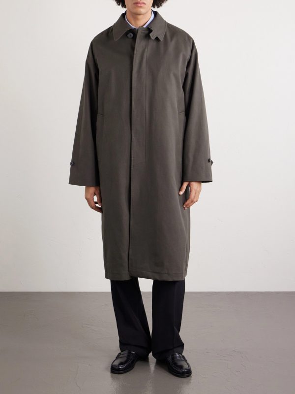 Slub Cotton-Twill Coat - FR Slub Cotton-Twill Coat - FR