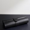Panama Cross-Grain Leather Chess Set - E1