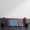 Panama Cross-Grain Leather Chess Set