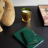 Panama Cross-Grain Leather 2026 Weekly Diary with Pencil - OU Panama Cross-Grain Leather 2026 Weekly Diary with Pencil - OU
