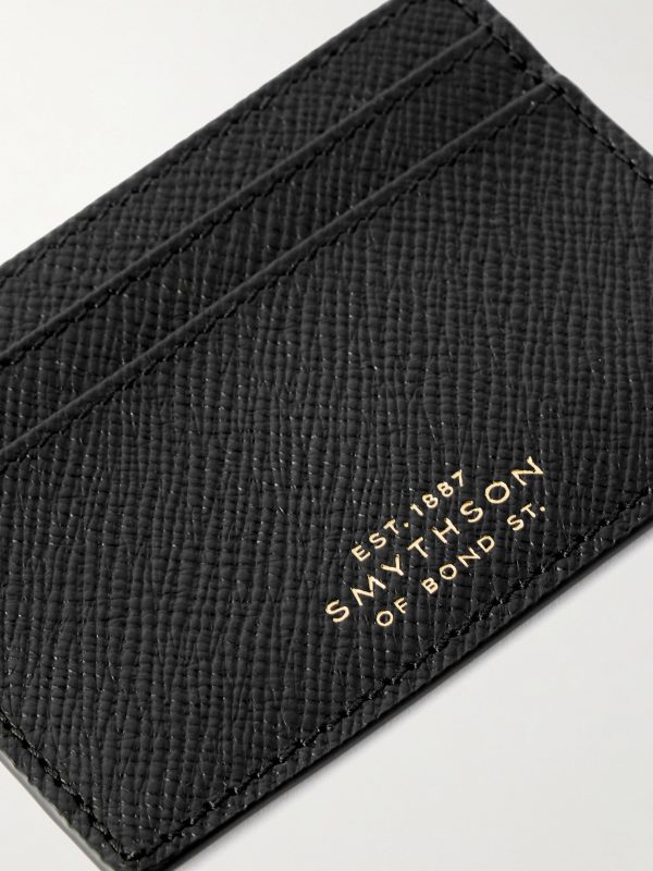Panama Cross-Grain Leather Cardholder - CU