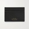 Panama Cross-Grain Leather Cardholder