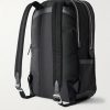 Norton Full-Grain Leather-Trimmed ECONYL® Nylon-Canvas Backpack - BK Norton Full-Grain Leather-Trimmed ECONYL® Nylon-Canvas Backpack - BK