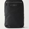 Norton Full-Grain Leather-Trimmed ECONYL® Nylon-Canvas Backpack Norton Full-Grain Leather-Trimmed ECONYL® Nylon-Canvas Backpack