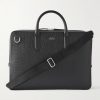Panama Cross-Grain Leather Briefcase