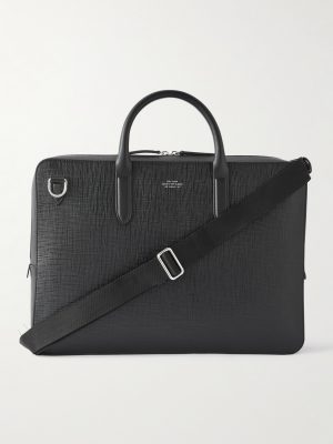 Panama Cross-Grain Leather Briefcase Panama Cross-Grain Leather Briefcase