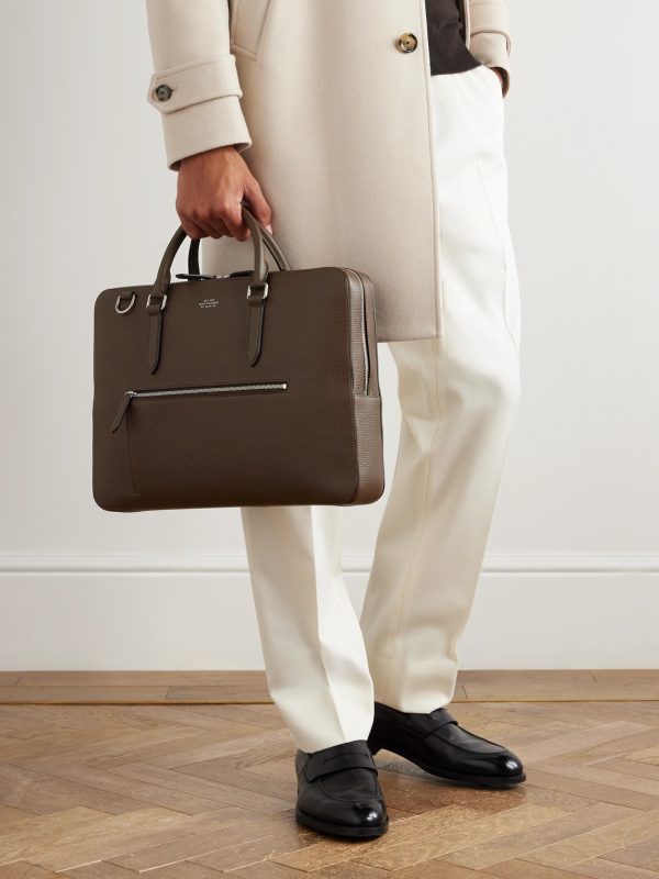 Full-Grain Leather Briefcase - E2 Full-Grain Leather Briefcase - E2