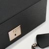 Mara Croc-Effect Leather Six-Piece Watch Box - CU Mara Croc-Effect Leather Six-Piece Watch Box - CU