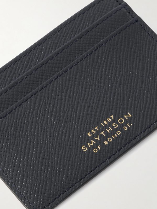 Panama Cross-Grain Leather Cardholder - CU