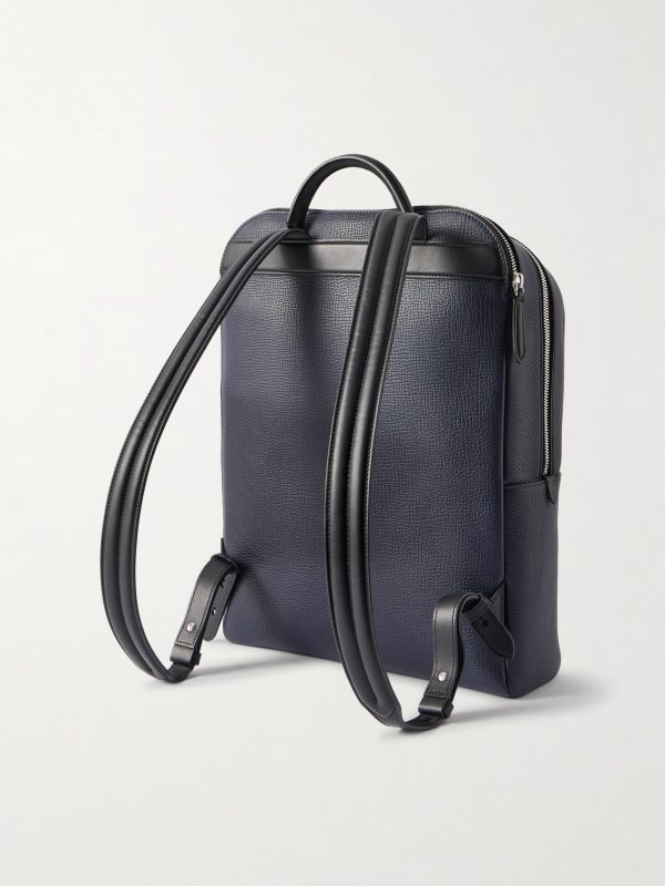 Ludlow Full-Grain Leather Backpack - BK