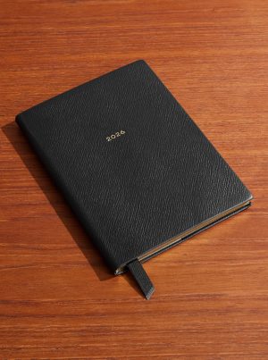 2026 Soho Panama Cross-Grain Leather Diary 2026 Soho Panama Cross-Grain Leather Diary