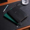 2026 Soho Panama Cross-Grain Leather Diary - OU