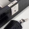 Mara Croc-Effect Leather Six-Piece Watch Box - CU Mara Croc-Effect Leather Six-Piece Watch Box - CU