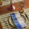 Marabar Set of Six Fringed Checked Cotton-Gauze Napkins - OU Marabar Set of Six Fringed Checked Cotton-Gauze Napkins - OU