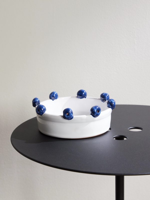 Blueberry Ceramic Serving Bowl Blueberry Ceramic Serving Bowl