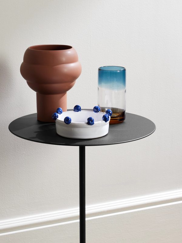 Ten-Pin Stainless Steel Side Table - OU Ten-Pin Stainless Steel Side Table - OU