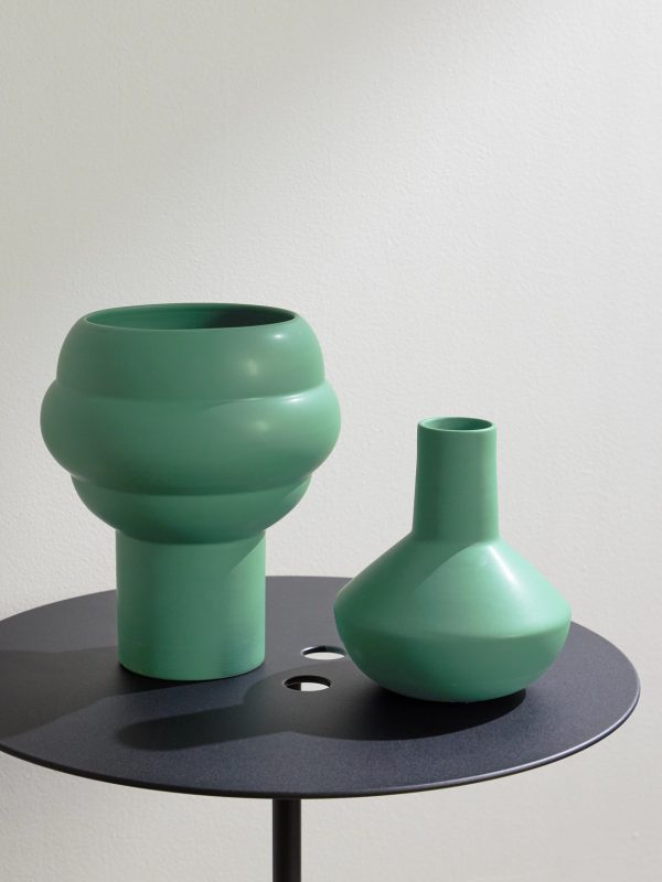 Tree and Sphere Set of Two Eartenware Vases Tree and Sphere Set of Two Eartenware Vases