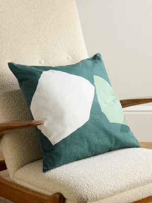 + Charlie Sheppard Printed Cotton-Canvas Cushion + Charlie Sheppard Printed Cotton-Canvas Cushion