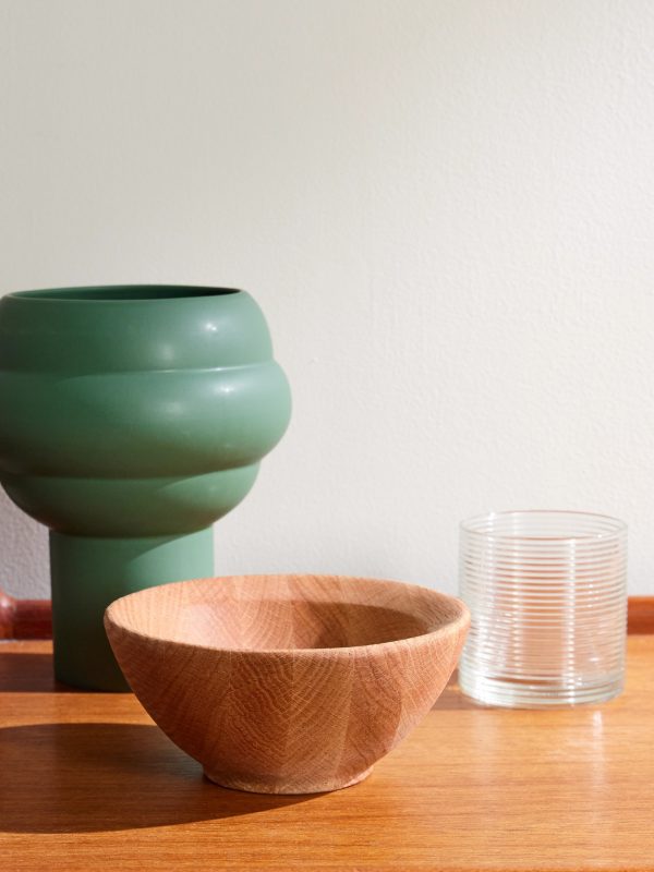 Set of Two Oak Bowls - OU Set of Two Oak Bowls - OU