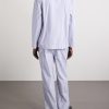 Striped Organic Cotton-Poplin Pyjamas - BK