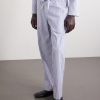 Striped Organic Cotton-Poplin Pyjamas - FR