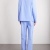 Striped Organic Cotton-Poplin Pyjamas - BK Striped Organic Cotton-Poplin Pyjamas - BK