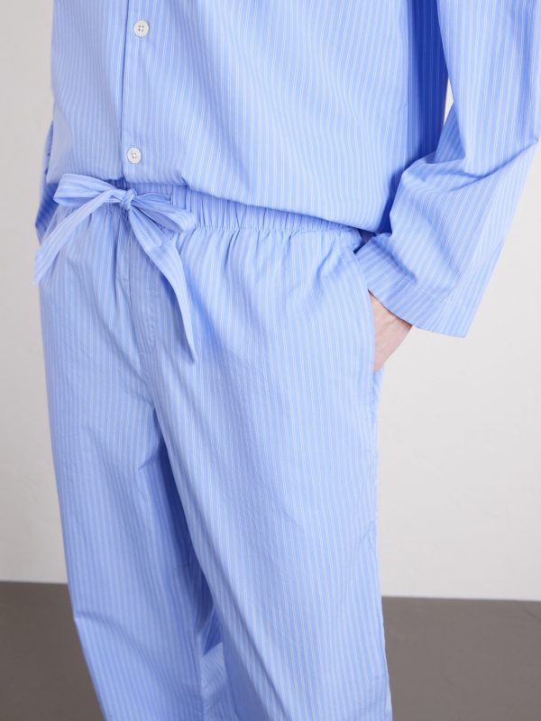 Striped Organic Cotton-Poplin Pyjamas - CU Striped Organic Cotton-Poplin Pyjamas - CU