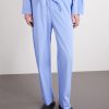Striped Organic Cotton-Poplin Pyjamas - FR Striped Organic Cotton-Poplin Pyjamas - FR
