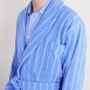 Belted Striped Organic Cotton-Terry Robe - CU Belted Striped Organic Cotton-Terry Robe - CU
