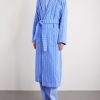 Belted Striped Organic Cotton-Terry Robe - FR Belted Striped Organic Cotton-Terry Robe - FR