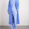 Belted Striped Organic Cotton-Terry Robe - OU Belted Striped Organic Cotton-Terry Robe - OU