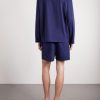 Straight-Leg Organic Cotton-Poplin Shorts - BK Straight-Leg Organic Cotton-Poplin Shorts - BK