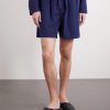 Straight-Leg Organic Cotton-Poplin Shorts - FR Straight-Leg Organic Cotton-Poplin Shorts - FR