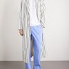 Belted Striped Organic Cotton-Terry Robe - OU Belted Striped Organic Cotton-Terry Robe - OU
