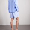 Straight-Leg Organic Cotton-Poplin Shorts - BK