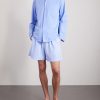 Straight-Leg Organic Cotton-Poplin Shorts - OU