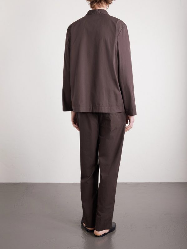 Organic Cotton-Poplin Pyjamas - BK Organic Cotton-Poplin Pyjamas - BK